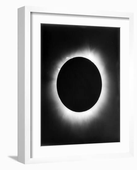 Astronomy, a Solar Eclipse, 1926-null-Framed Photo