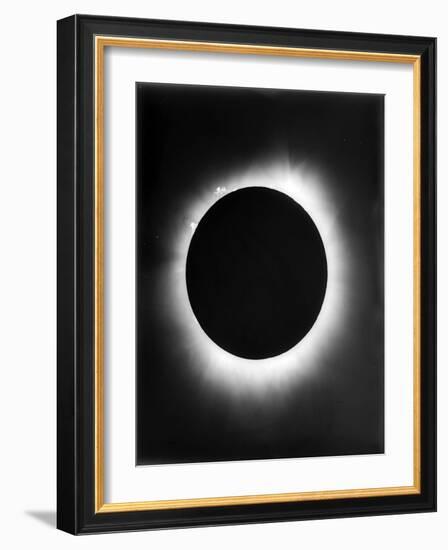 Astronomy, a Solar Eclipse, 1926-null-Framed Photo