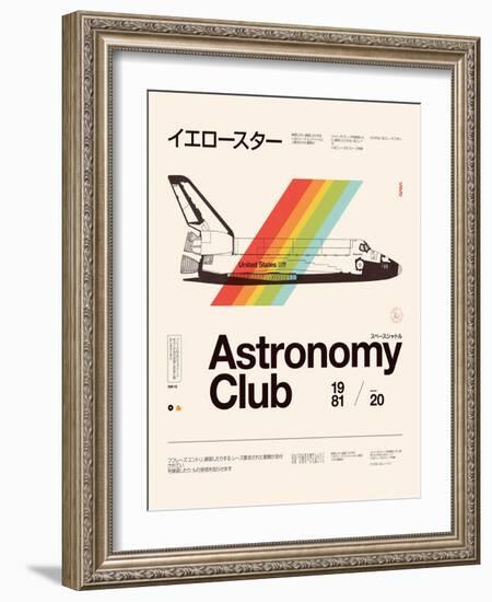 Astronomy Club ??? S-Florent Bodart-Framed Giclee Print