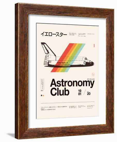 Astronomy Club ??? S-Florent Bodart-Framed Giclee Print