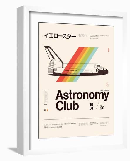 Astronomy Club ??? S-Florent Bodart-Framed Giclee Print