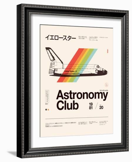 Astronomy Club ??? S-Florent Bodart-Framed Giclee Print