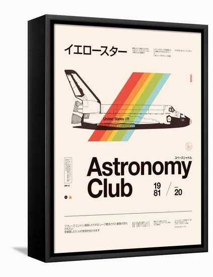 Astronomy Club-Florent Bodart-Framed Premier Image Canvas