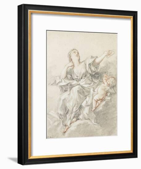 Astronomy; L'Astronomie-Francois Boucher-Framed Giclee Print