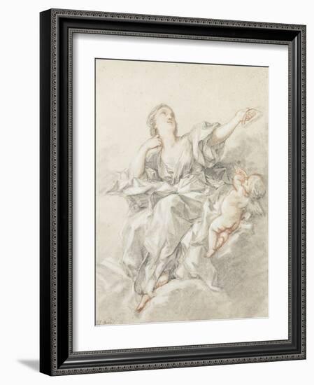 Astronomy; L'Astronomie-Francois Boucher-Framed Giclee Print