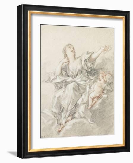 Astronomy; L'Astronomie-Francois Boucher-Framed Giclee Print