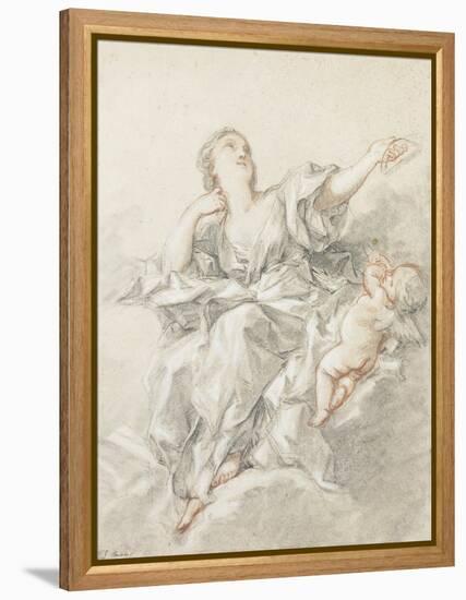 Astronomy; L'Astronomie-Francois Boucher-Framed Premier Image Canvas