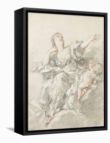 Astronomy; L'Astronomie-Francois Boucher-Framed Premier Image Canvas