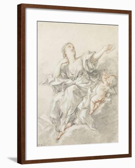 Astronomy; L'Astronomie-Francois Boucher-Framed Giclee Print