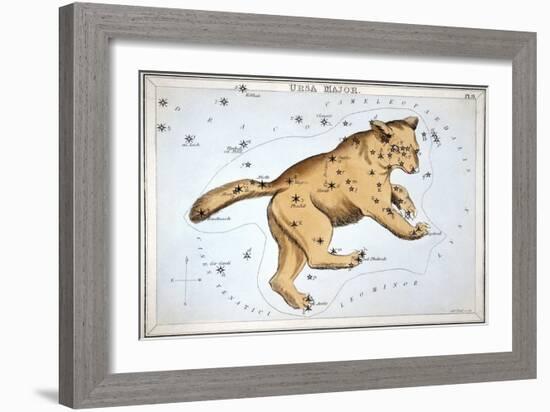 Astronomy: Ursa Major-Sidney Hall-Framed Giclee Print