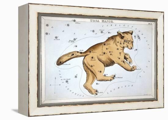 Astronomy: Ursa Major-Sidney Hall-Framed Premier Image Canvas