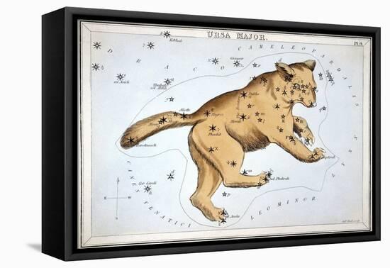 Astronomy: Ursa Major-Sidney Hall-Framed Premier Image Canvas