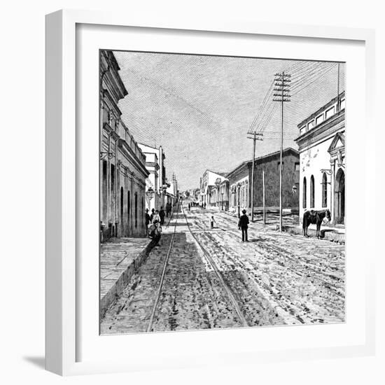 Asuncion, Paraguay, 1895-null-Framed Giclee Print