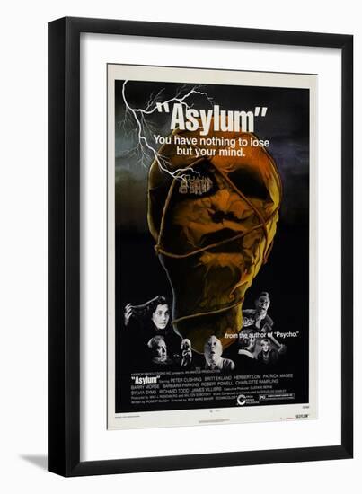 Asylum-null-Framed Art Print