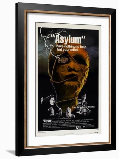 Asylum-null-Framed Art Print