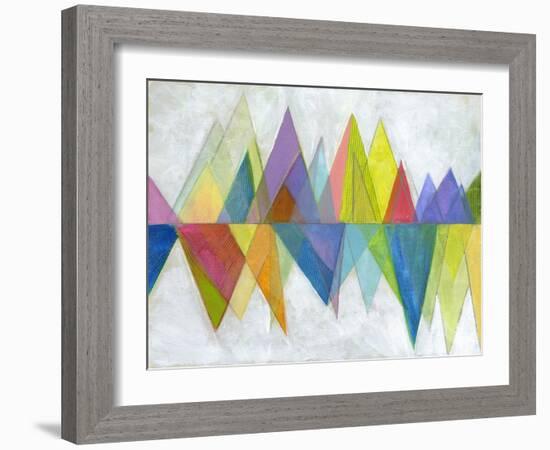 Asym Tri-Smith Haynes-Framed Art Print