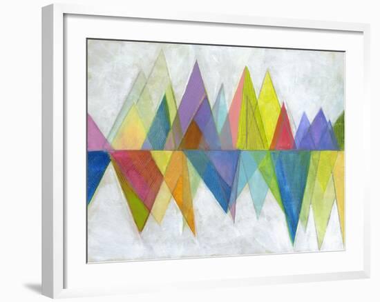 Asym Tri-Smith Haynes-Framed Art Print