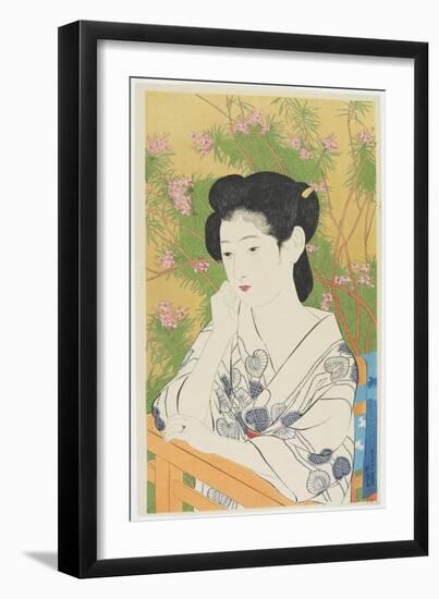 At a Hot Springs Inn, July 1920-Goyo Hashiguchi-Framed Giclee Print
