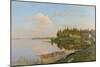At a lake. 1893-Isaak Iljitsch Lewitan-Mounted Giclee Print