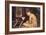 At a Reading Desk-Frederick Leighton-Framed Art Print