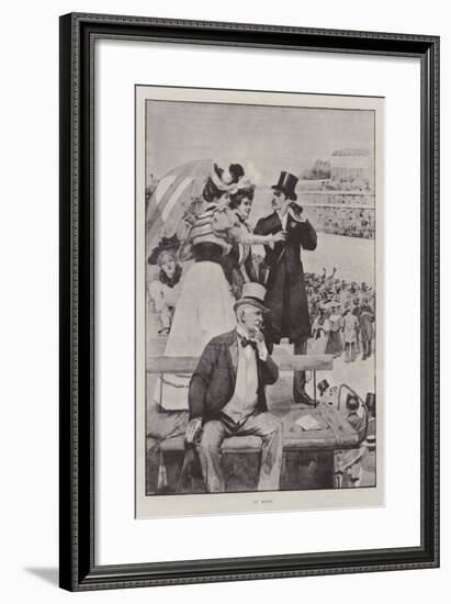 At Ascot-null-Framed Giclee Print