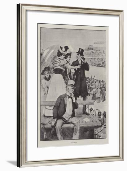 At Ascot-null-Framed Giclee Print