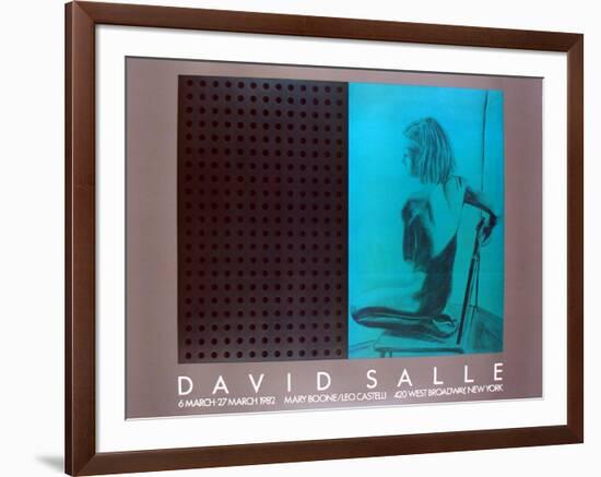 At Boone/Castelli-David Salle-Framed Collectable Print