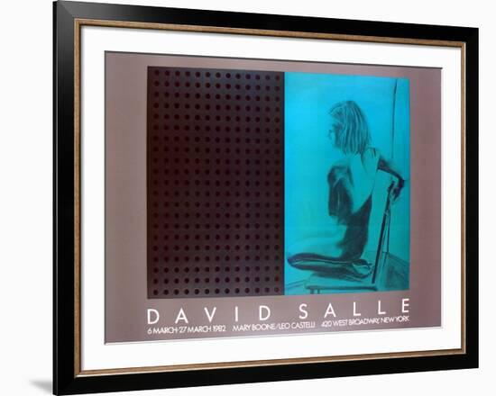 At Boone/Castelli-David Salle-Framed Collectable Print