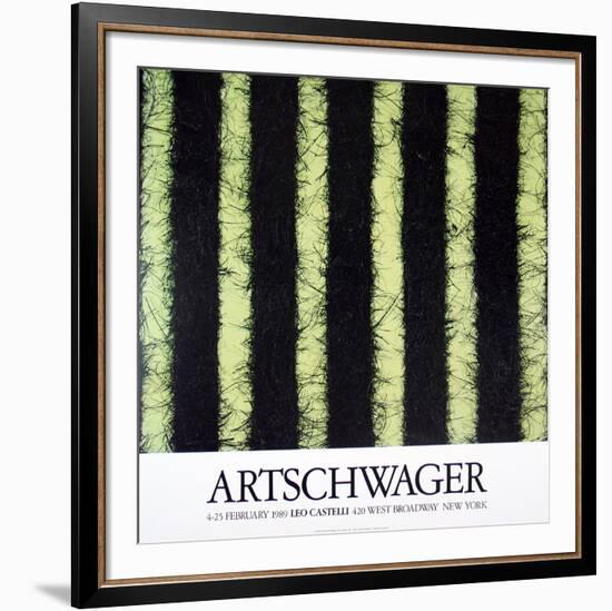 At Castelli's-Richard Artschwager-Framed Collectable Print