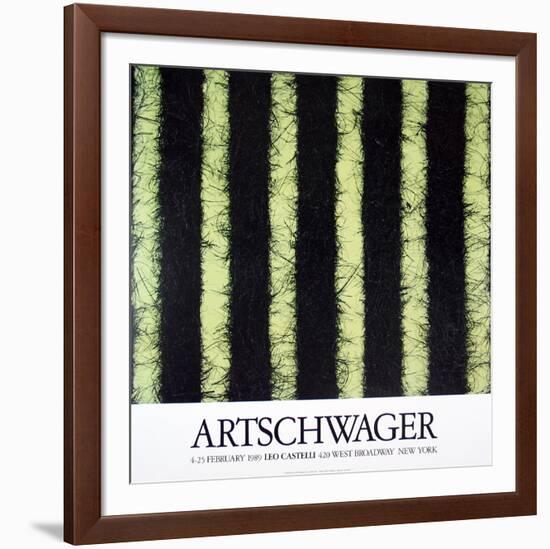 At Castelli's-Richard Artschwager-Framed Collectable Print