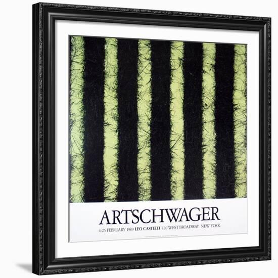 At Castelli's-Richard Artschwager-Framed Collectable Print