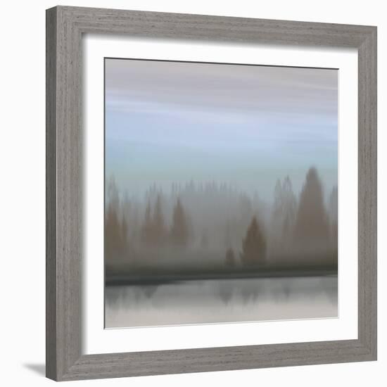 At Dawn Blue Sky I-Madeline Clark-Framed Art Print