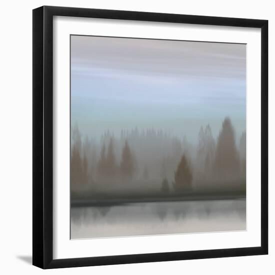 At Dawn Blue Sky I-Madeline Clark-Framed Art Print