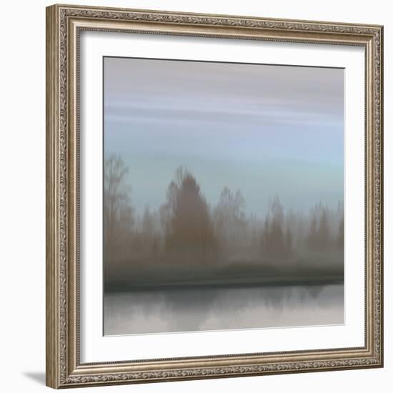 At Dawn Blue Sky II-Madeline Clark-Framed Art Print