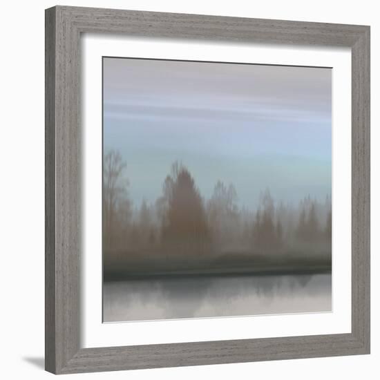 At Dawn Blue Sky II-Madeline Clark-Framed Art Print