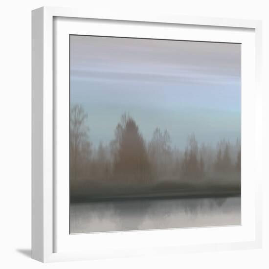 At Dawn Blue Sky II-Madeline Clark-Framed Art Print