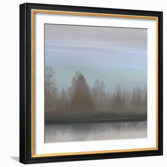 At Dawn Blue Sky II-Madeline Clark-Framed Art Print