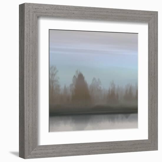 At Dawn Blue Sky II-Madeline Clark-Framed Art Print