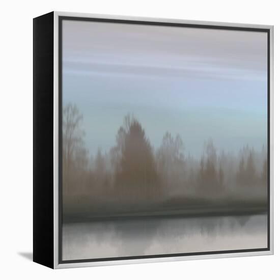 At Dawn Blue Sky II-Madeline Clark-Framed Stretched Canvas