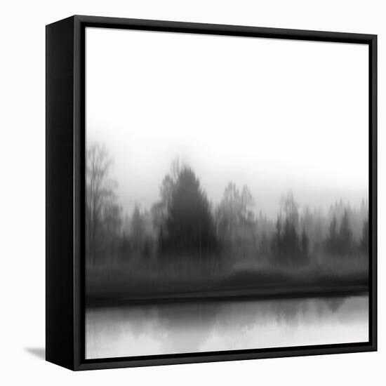 At Dawn BW II-Madeline Clark-Framed Stretched Canvas