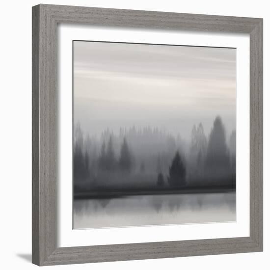 At Dawn Neutral I-Madeline Clark-Framed Art Print