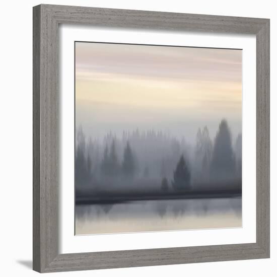 At Dawn Soft Sky I-Madeline Clark-Framed Art Print