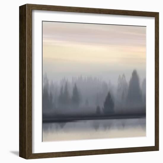 At Dawn Soft Sky I-Madeline Clark-Framed Art Print