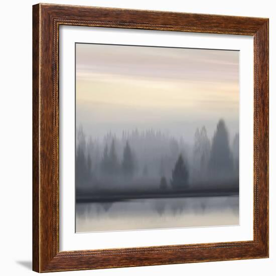 At Dawn Soft Sky I-Madeline Clark-Framed Art Print