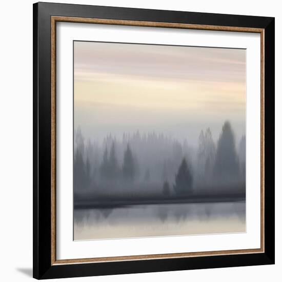 At Dawn Soft Sky I-Madeline Clark-Framed Art Print