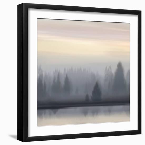 At Dawn Soft Sky I-Madeline Clark-Framed Art Print