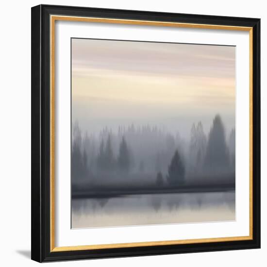 At Dawn Soft Sky I-Madeline Clark-Framed Art Print
