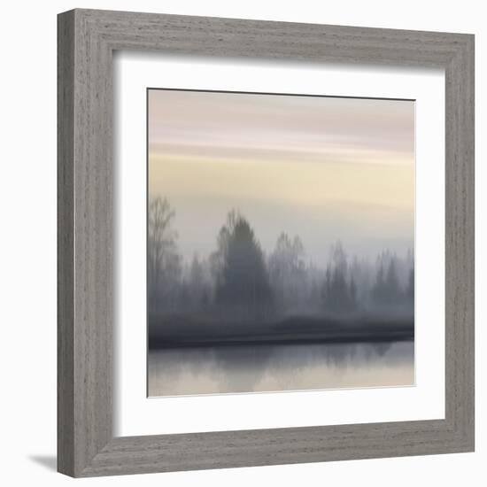 At Dawn Soft Sky II-Madeline Clark-Framed Art Print