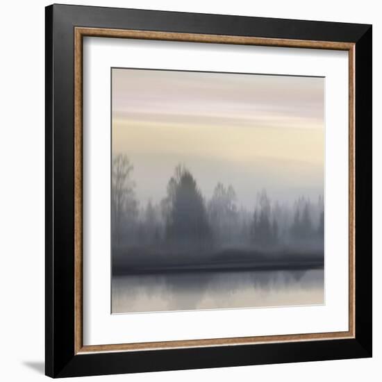 At Dawn Soft Sky II-Madeline Clark-Framed Art Print