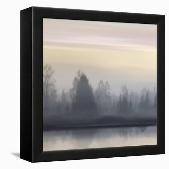 At Dawn Soft Sky II-Madeline Clark-Framed Stretched Canvas